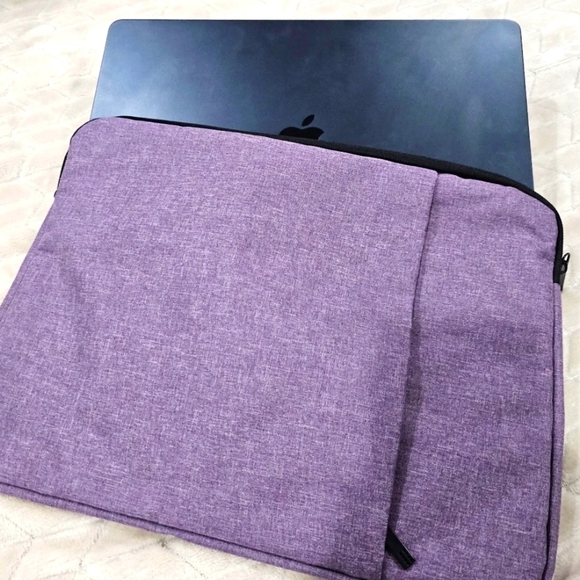 15-Inch Laptop Sleeve Case for 2024 2023 MacBook Air 15 inch Purple NWOT - Picture 2 of 8
